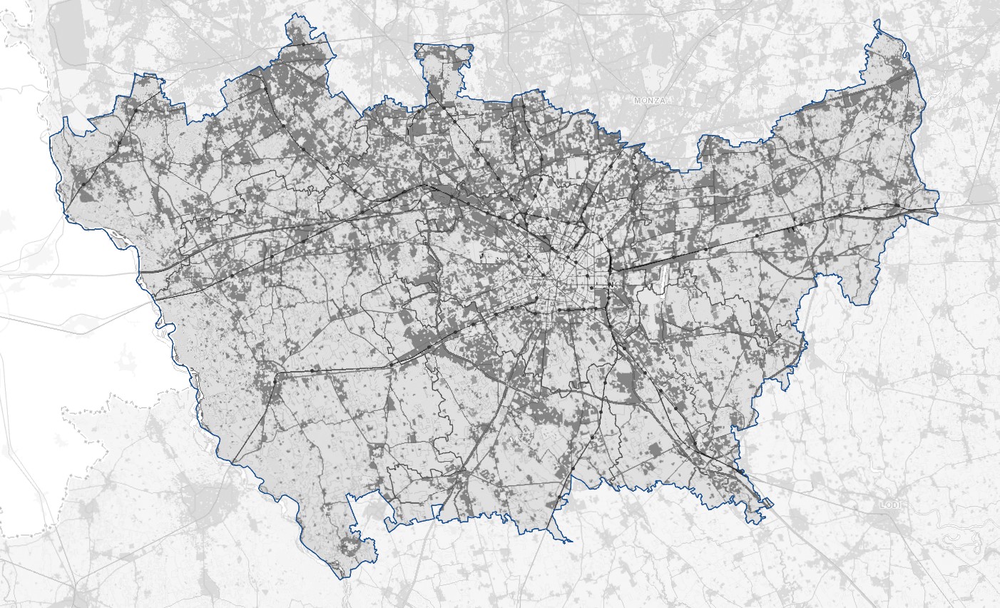 Ambiti del tessuto urbano consolidato ad uso produttivo