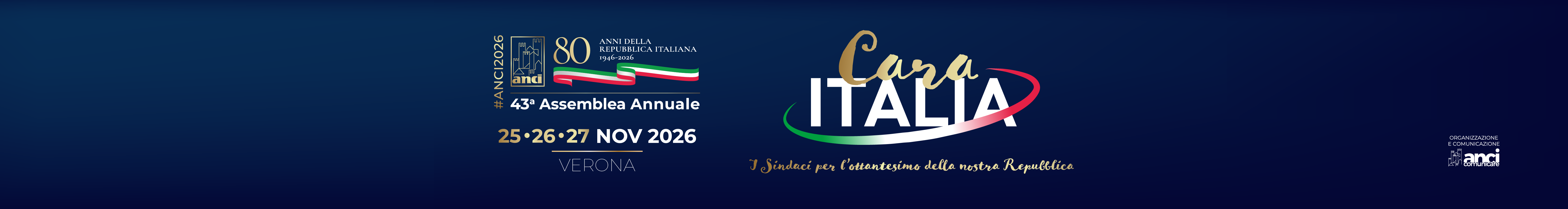 43^ Assemblea ANCE Verona - Banner lungo