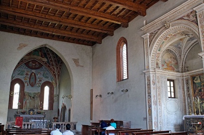 Interno della chiesa