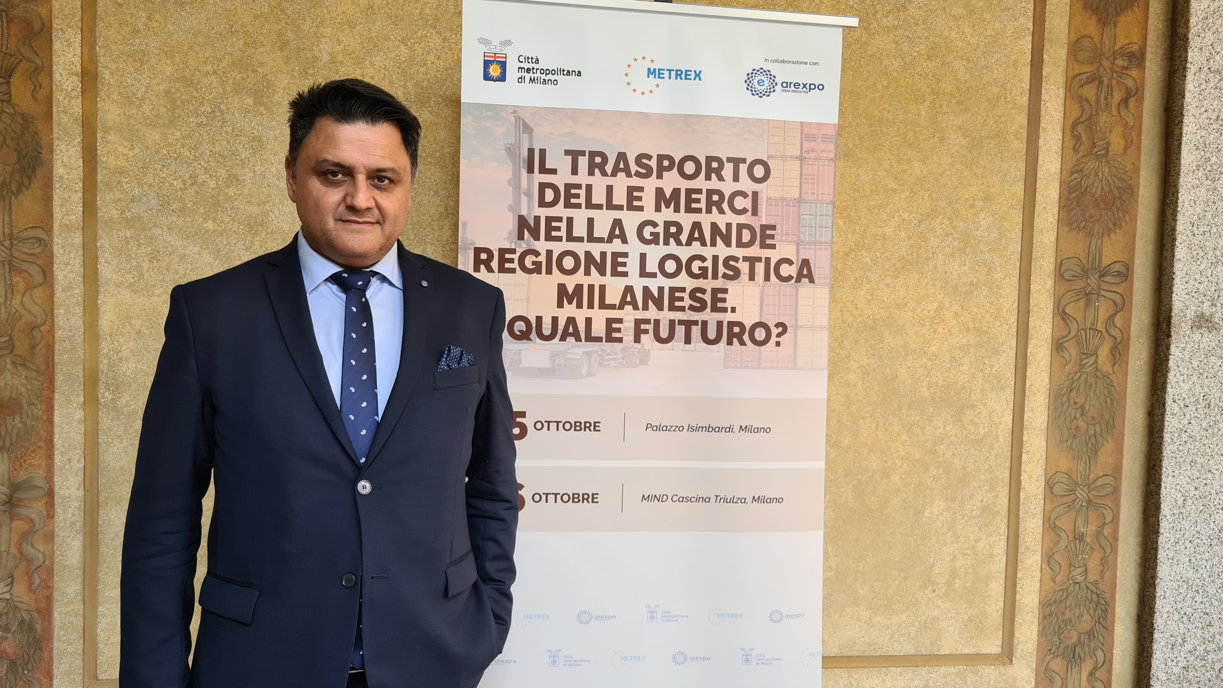 Conferenza sulla logistica sostenibile: intervista al vicesindaco metropolitano Vassallo