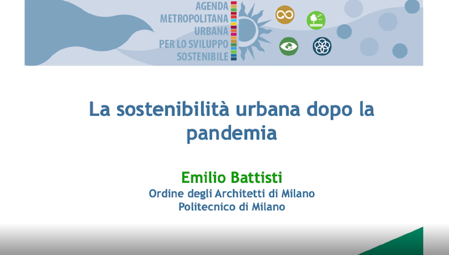 Agenda 2030: intervista a Emilio Battisti