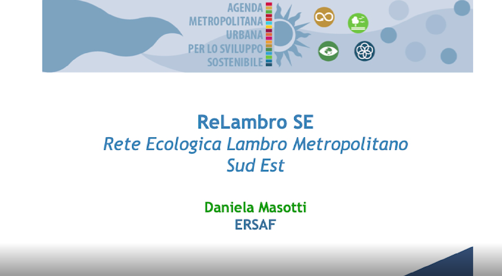 Agenda 2030: intervista 2 a Daniela Masotti