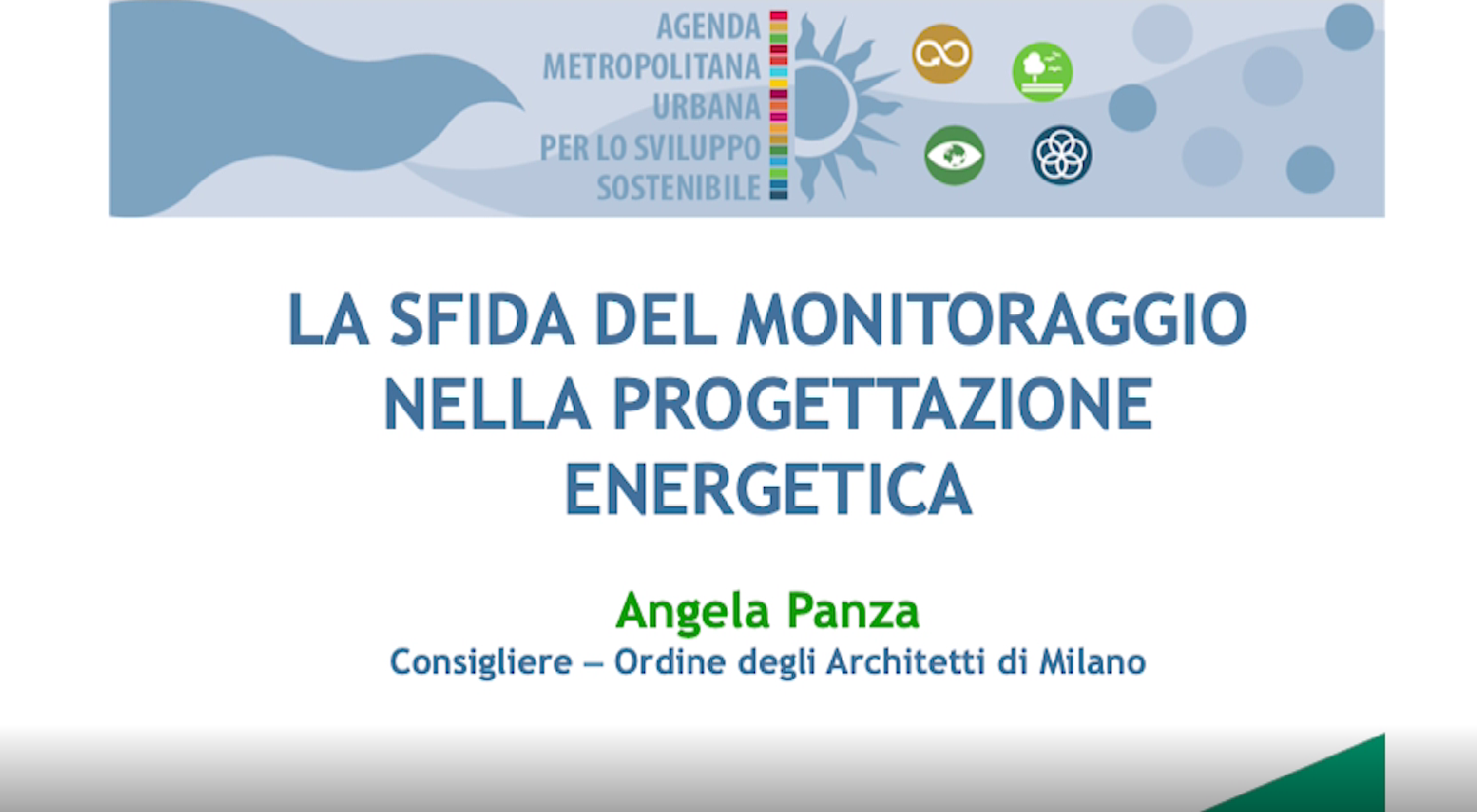 Agenda 2030: intervista 2 ad Angela Panza