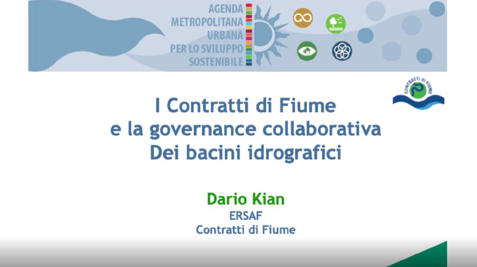 Agenda 2030: intervista 1 a Dario Kian