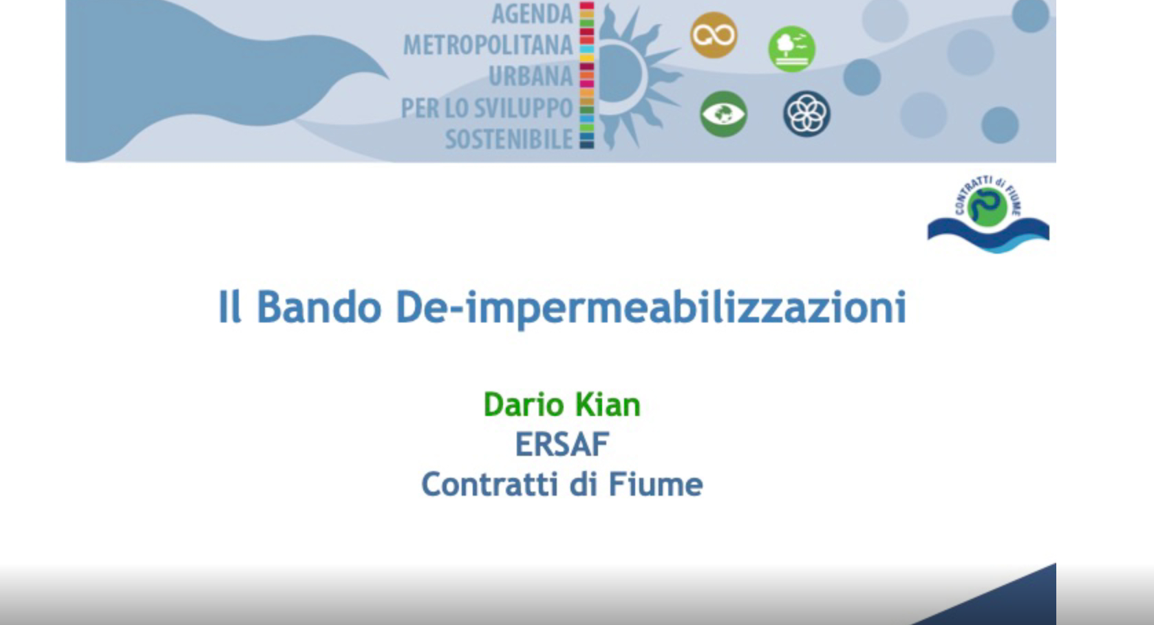 Agenda 2030: intervista 2 a Dario Kian 
