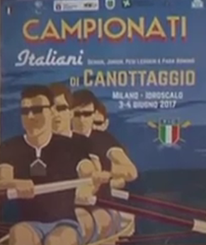 Campionati nazionali di canottaggio all'Idroscalo - 3 e 4 giugno 2017