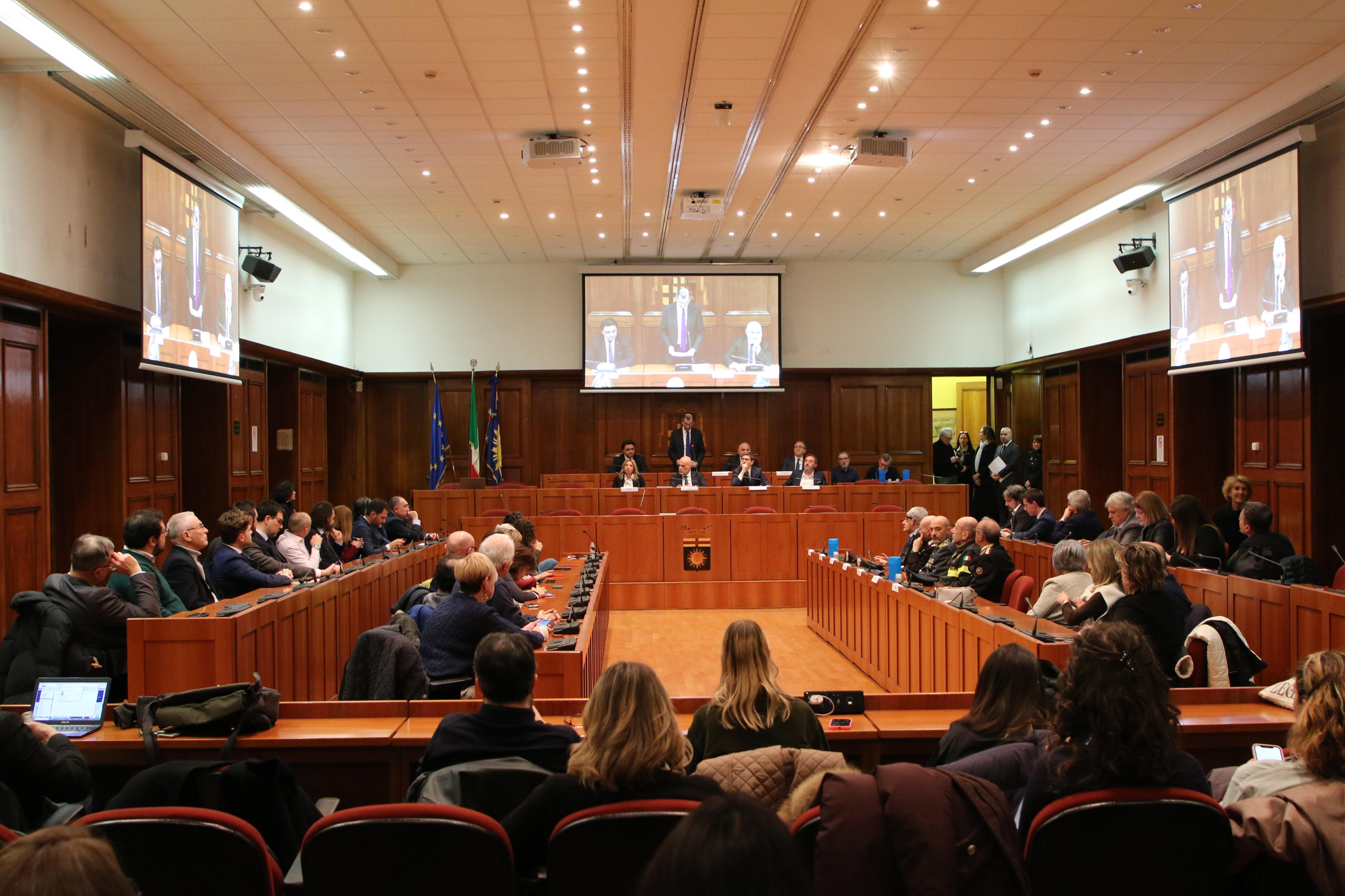 Consiglio metropolitano straordinario sul fenomeno delle infiltrazioni mafiose - Ciotti