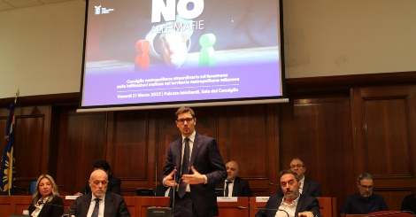 Consiglio metropolitano straordinario sul fenomeno delle infiltrazioni mafiose - Griguolo