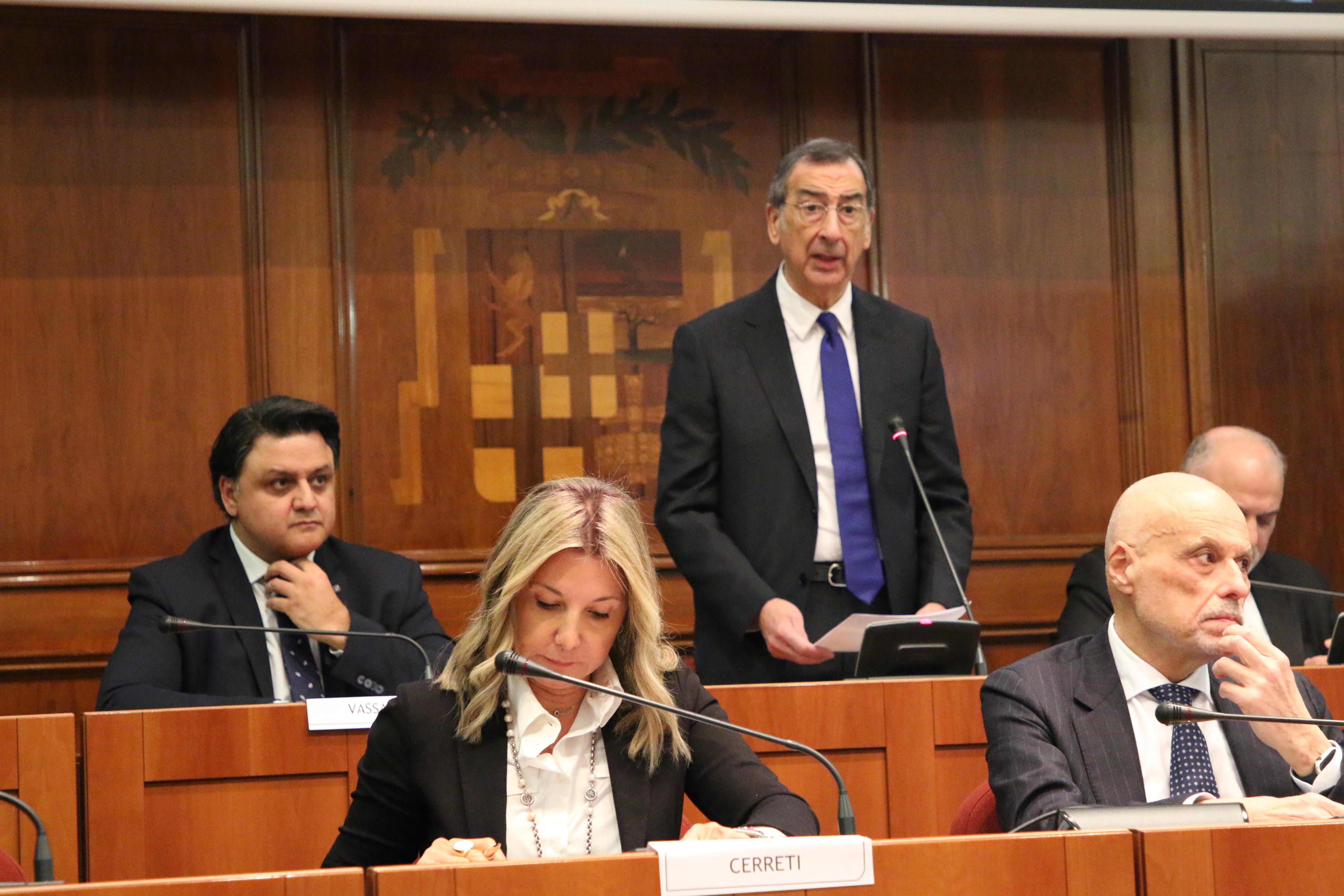 Consiglio metropolitano straordinario sul fenomeno delle infiltrazioni mafiose - Sala