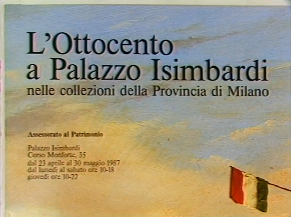 L'Ottocento a Palazzo Isimbardi nelle collezioni della Provincia di Milano