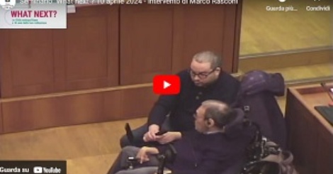 Seminario "What next"? 10 aprile 2024 - Intervento di Marco Rasconi